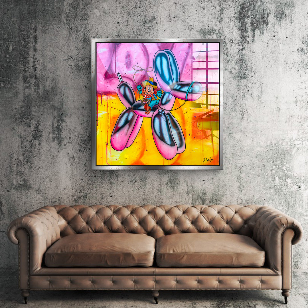 Yeeeha - Acrylic glass