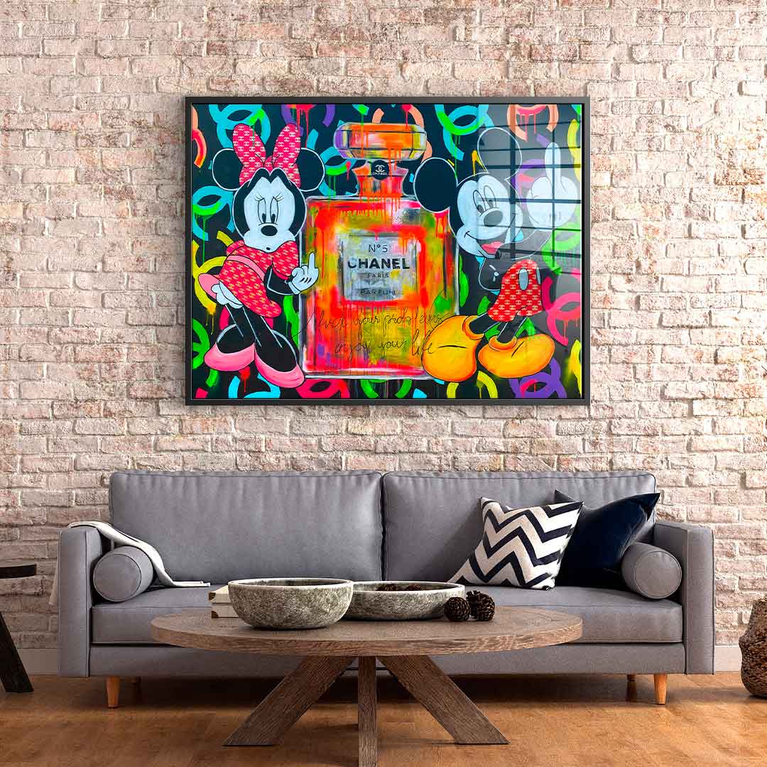 Enjoy your life - Acrylic glass