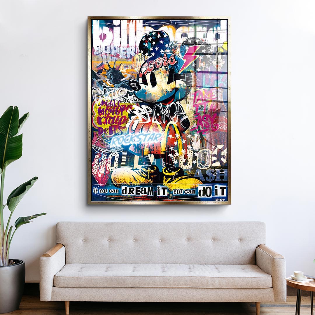 Pop Mouse - Acrylic Glass