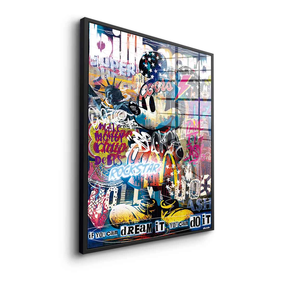 Pop Mouse - Acrylic Glass