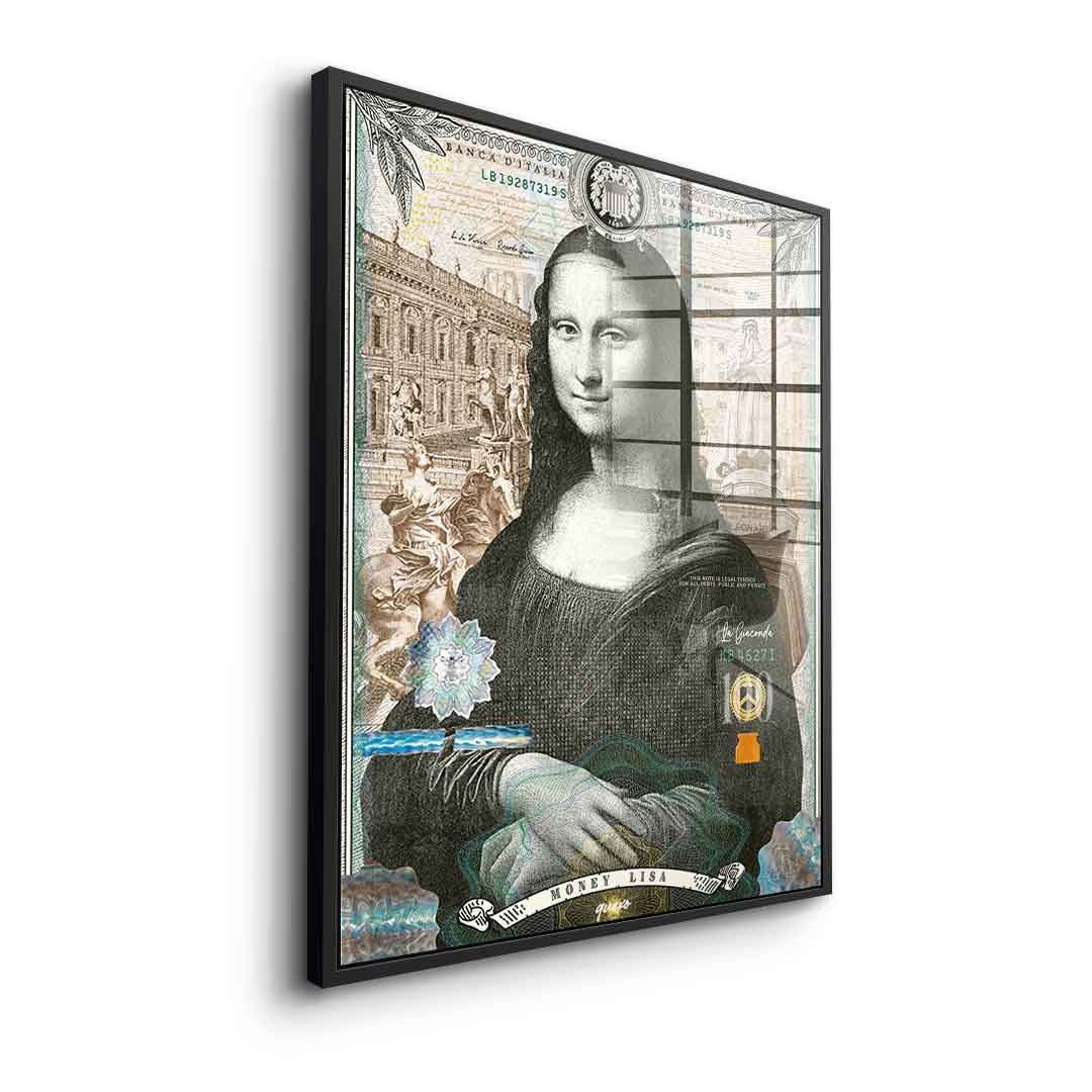 Money Lisa - Acrylglas