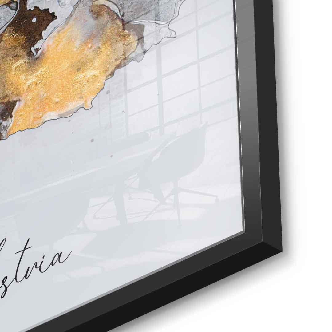 Abstract Countries - Austria - Acrylic glass