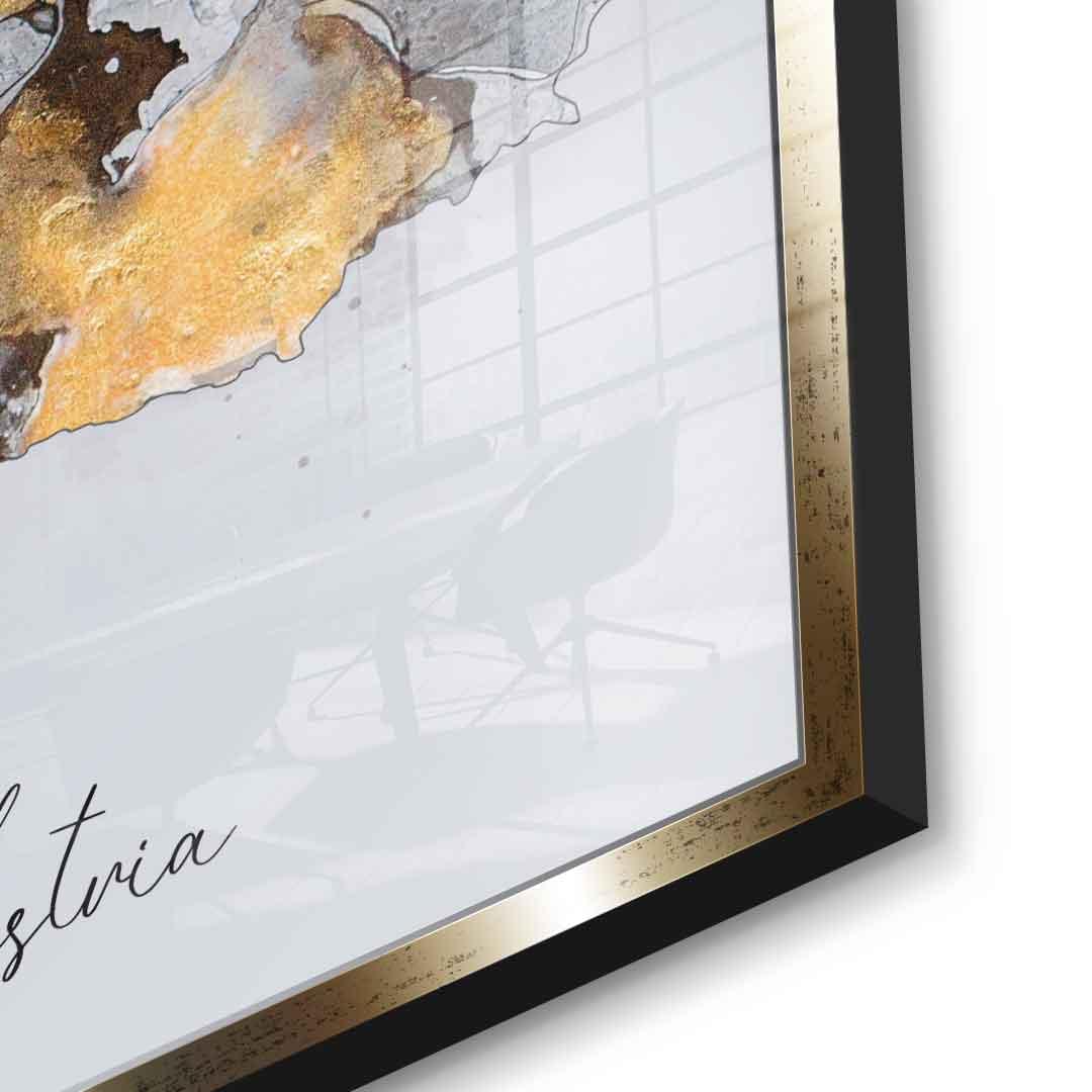 Abstract Countries - Austria - Acrylic glass