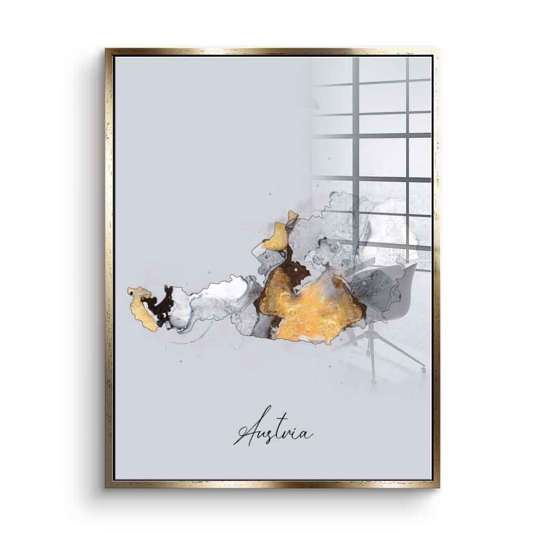 Abstract Countries - Austria - Acrylglas