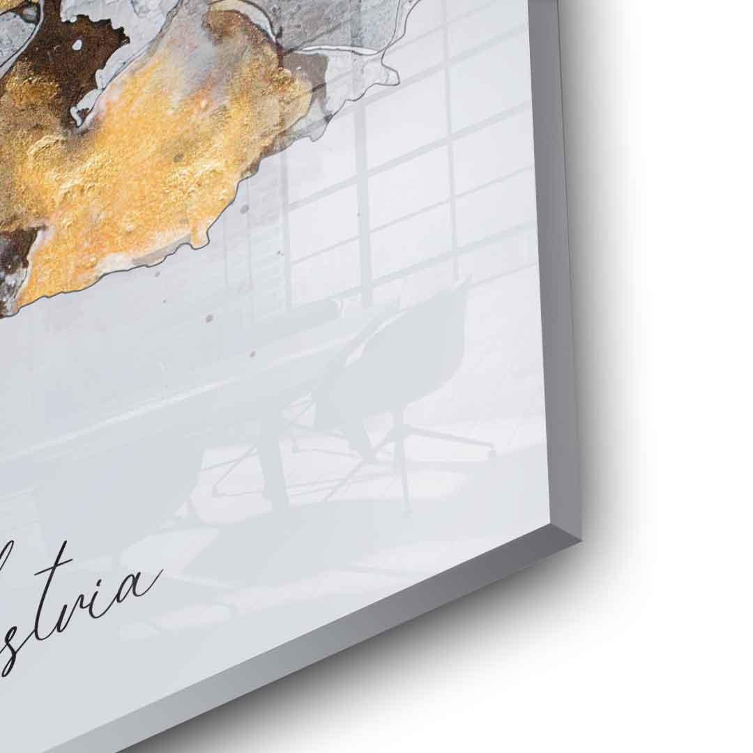 Abstract Countries - Austria - Acrylic glass