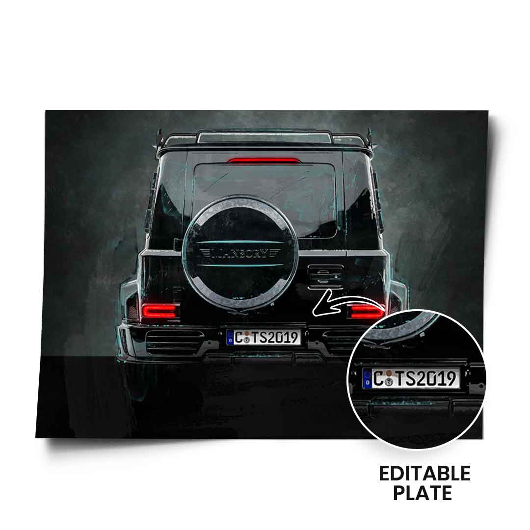 G-Wagon - Poster - customizable