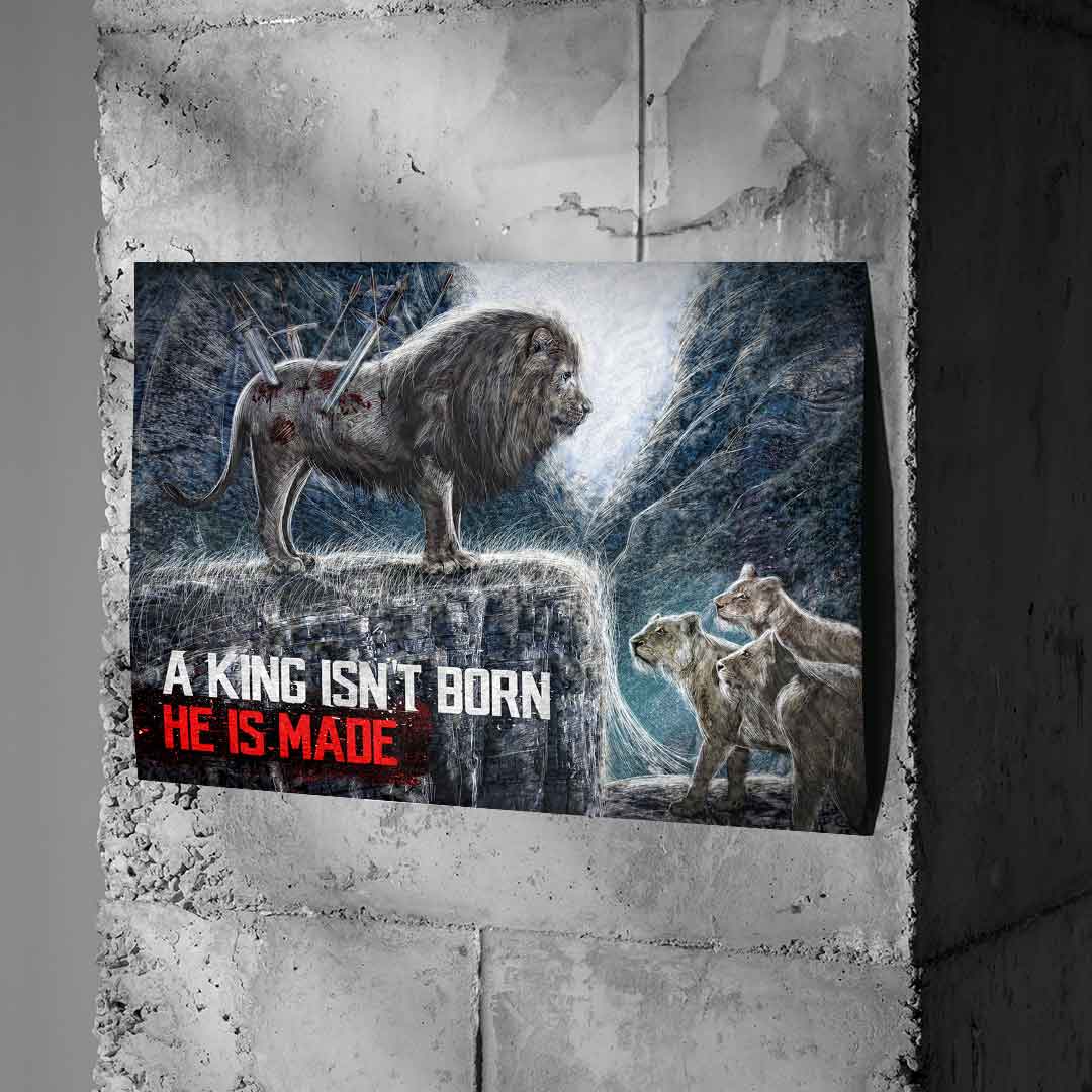 A King is not Born - Poster