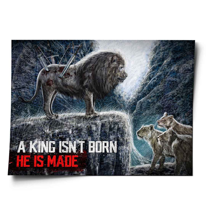 A King is not Born - Poster