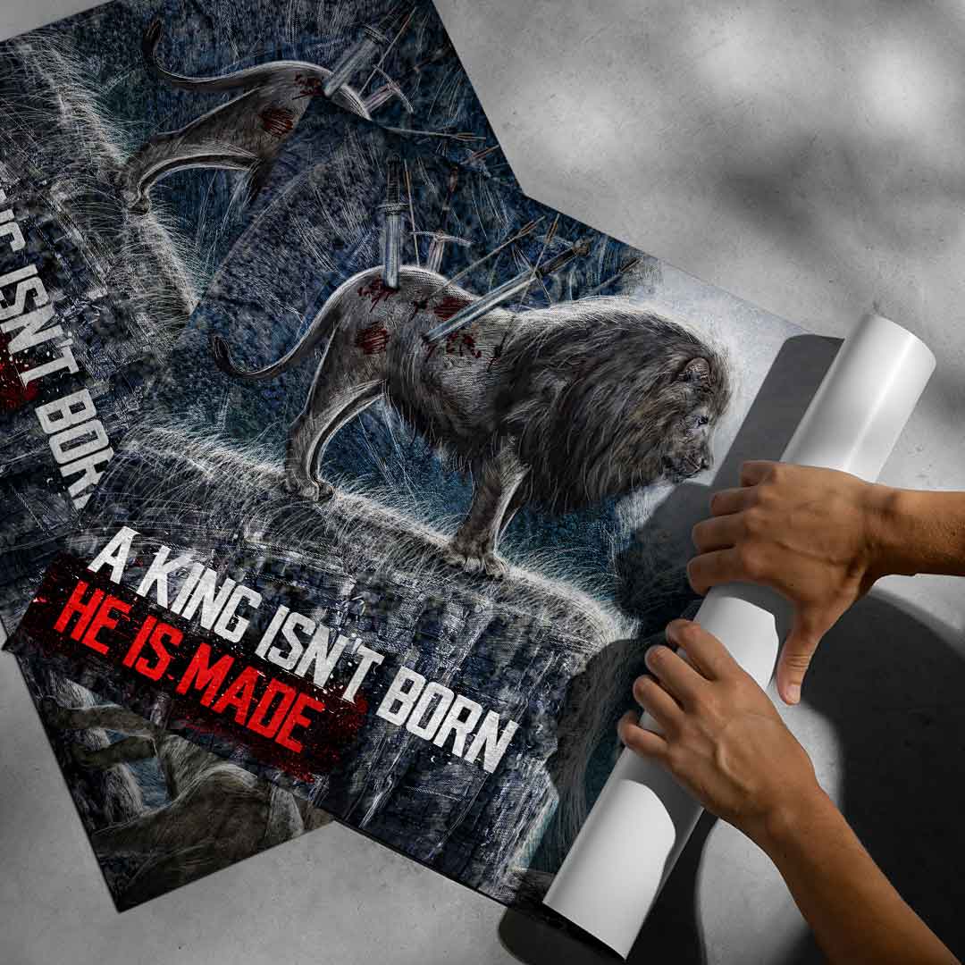 A King is not Born - Poster