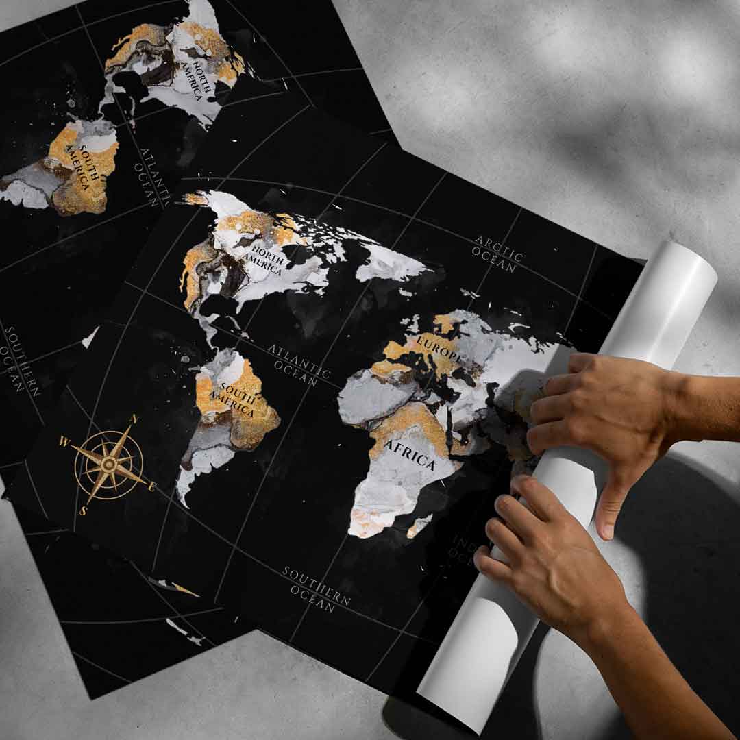 Abstract Country Collection - Posters