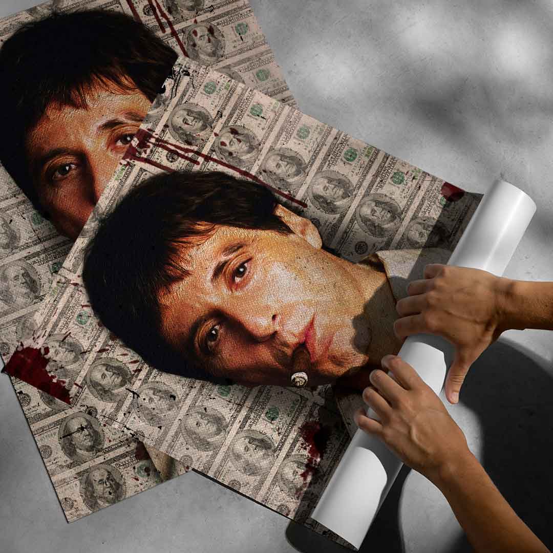 Al Pacino Portrait 2 - Poster