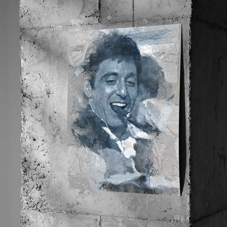 Al Pacino Portrait - Poster