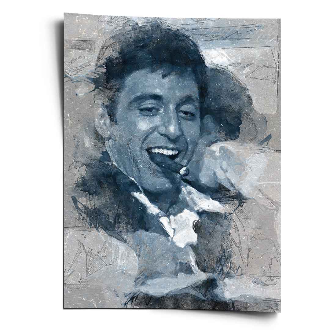 Al Pacino Portrait - Poster