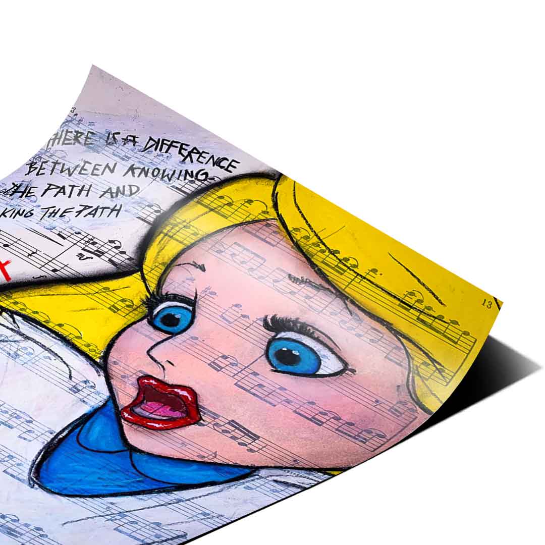 Alice Red And Blue - Poster