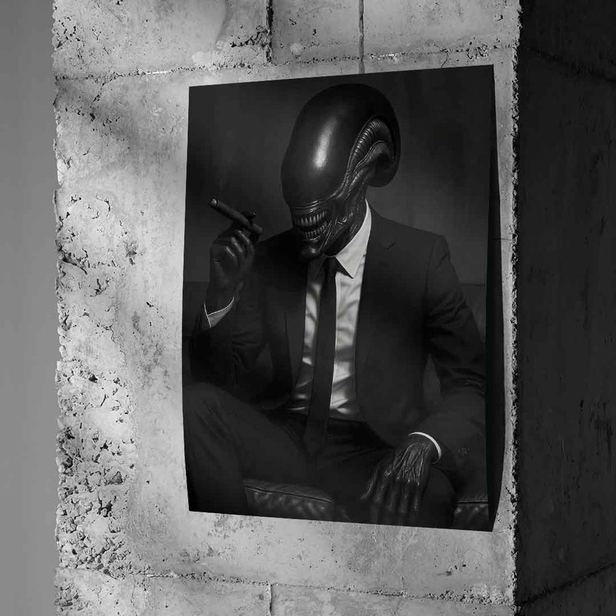 Obcy Szef - Plakat