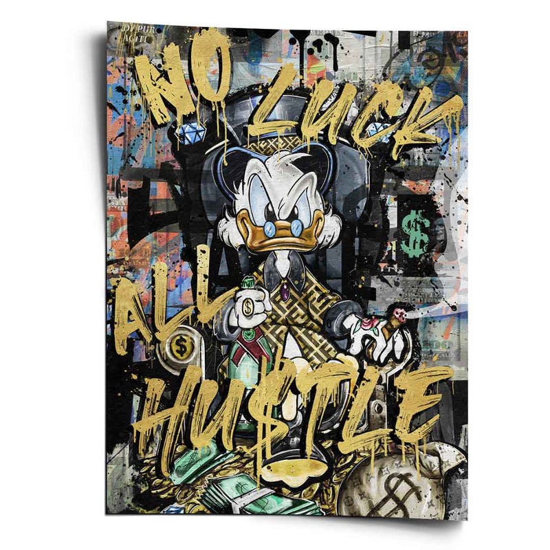 All Hustle Duck - Poster