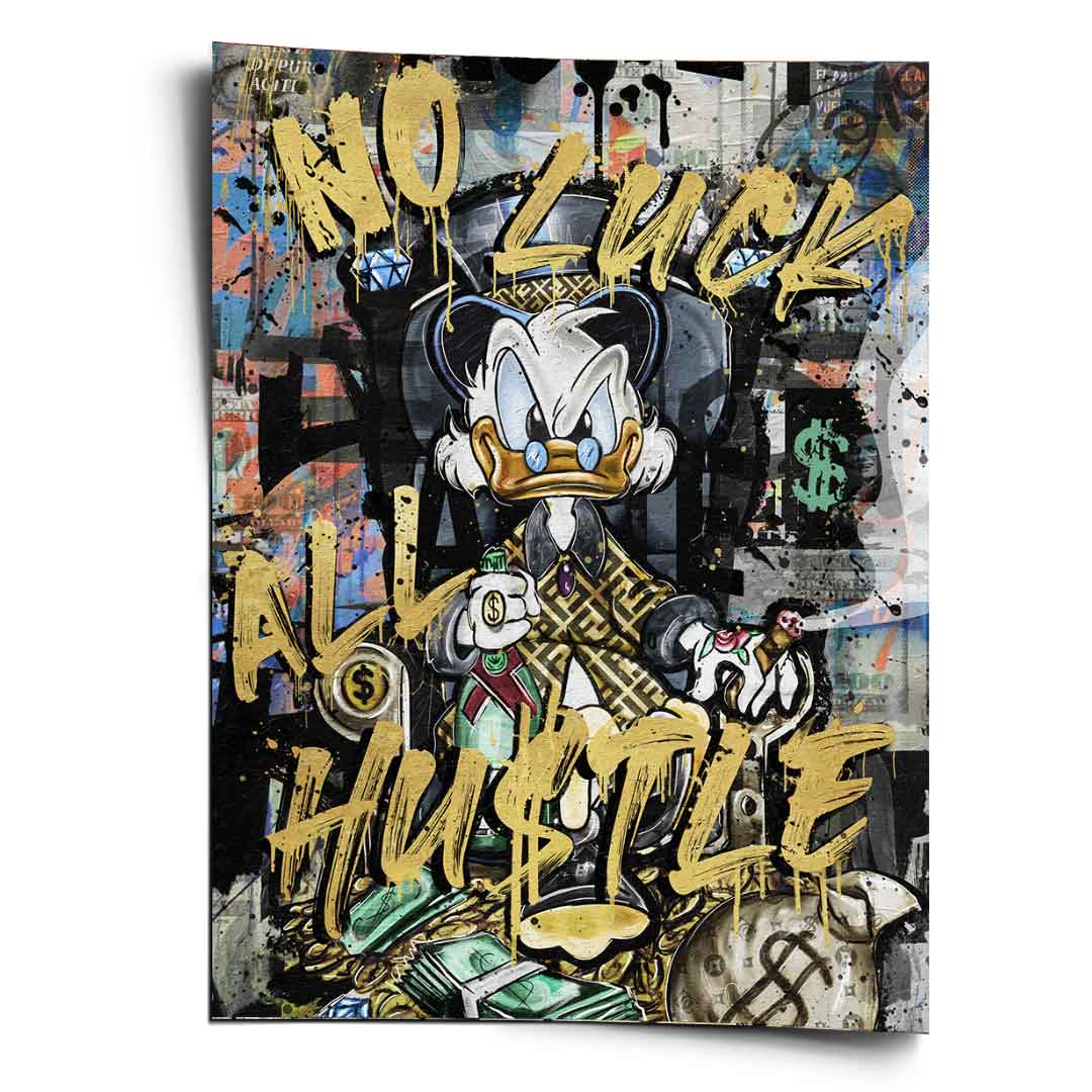 All Hustle Duck - poster