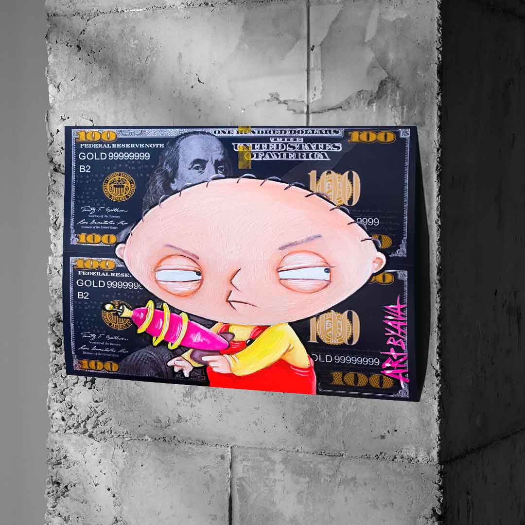 Angry Stewie - Poster