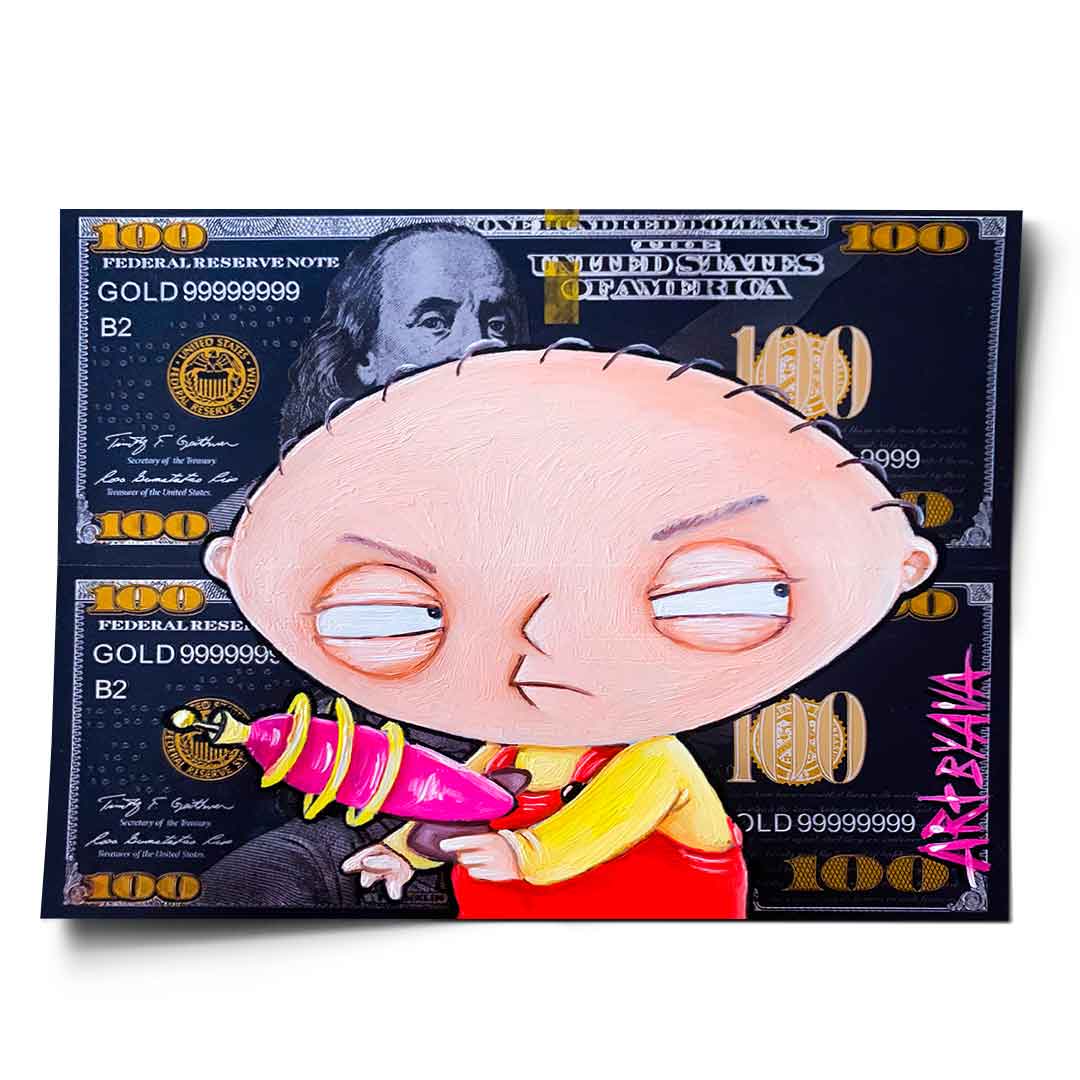 Angry Stewie - Poster