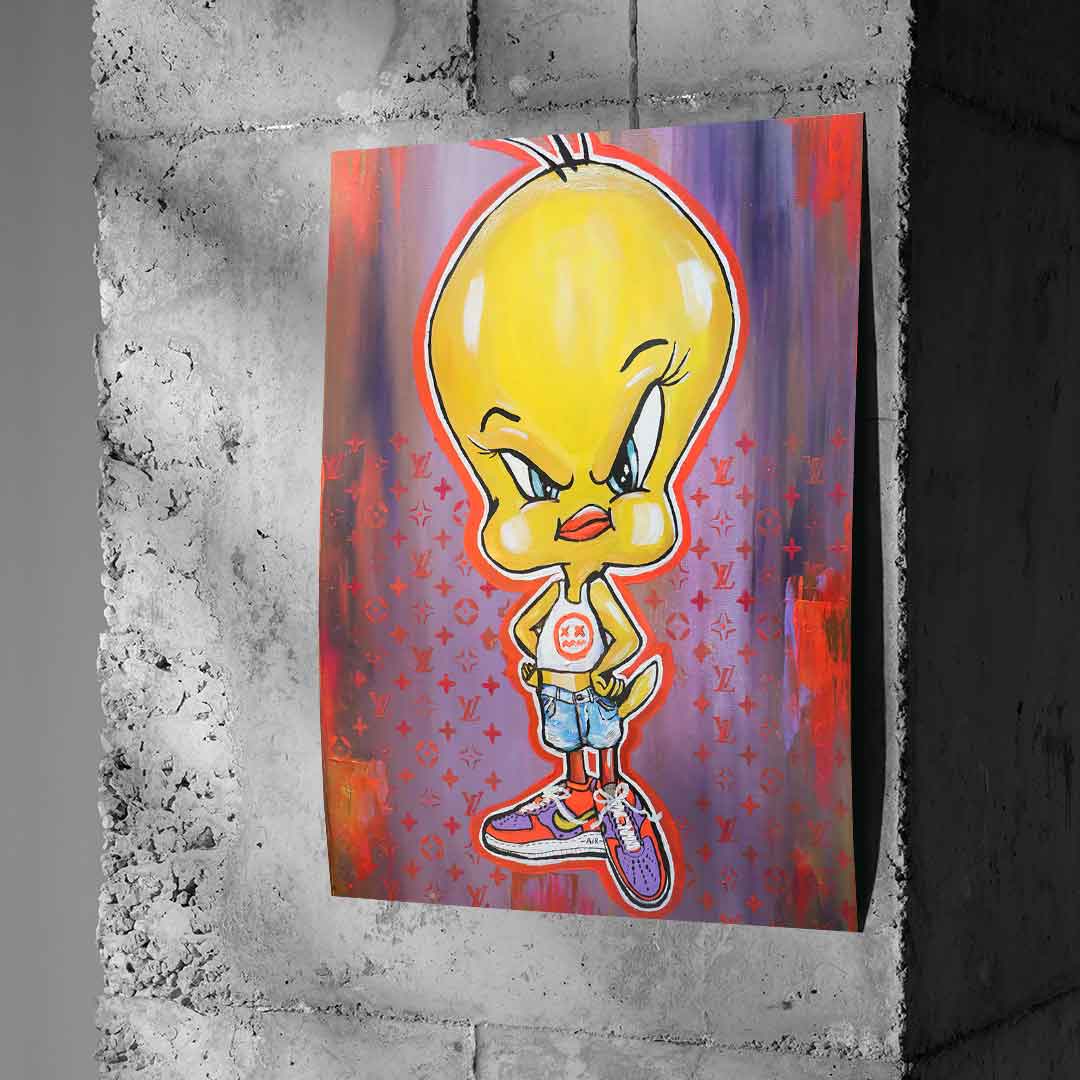 Angry Tweety - Poster