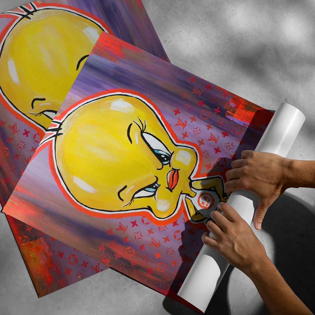 Angry Tweety - Poster