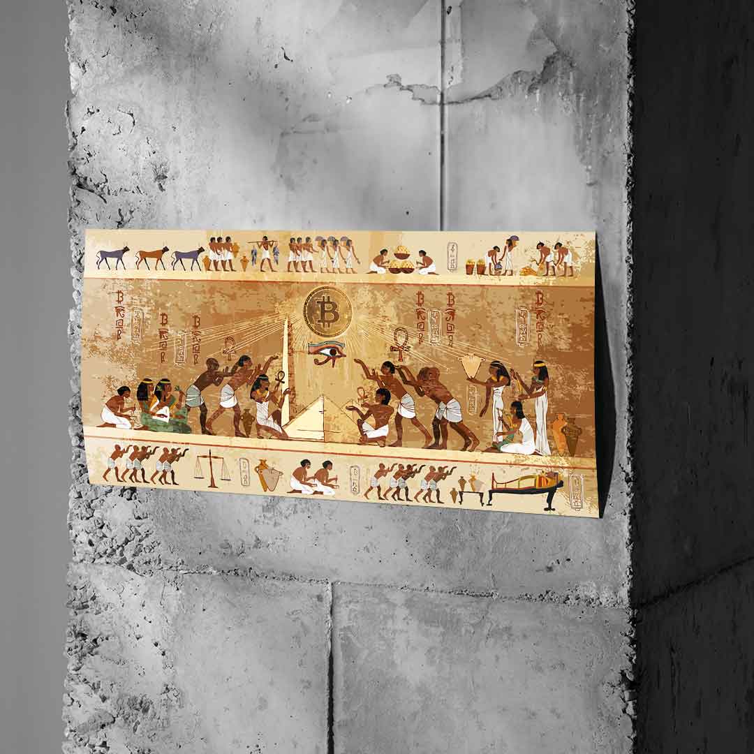 Antike Bitcoin - Poster