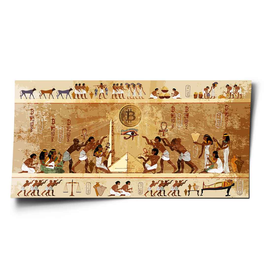 Antike Bitcoin - Poster