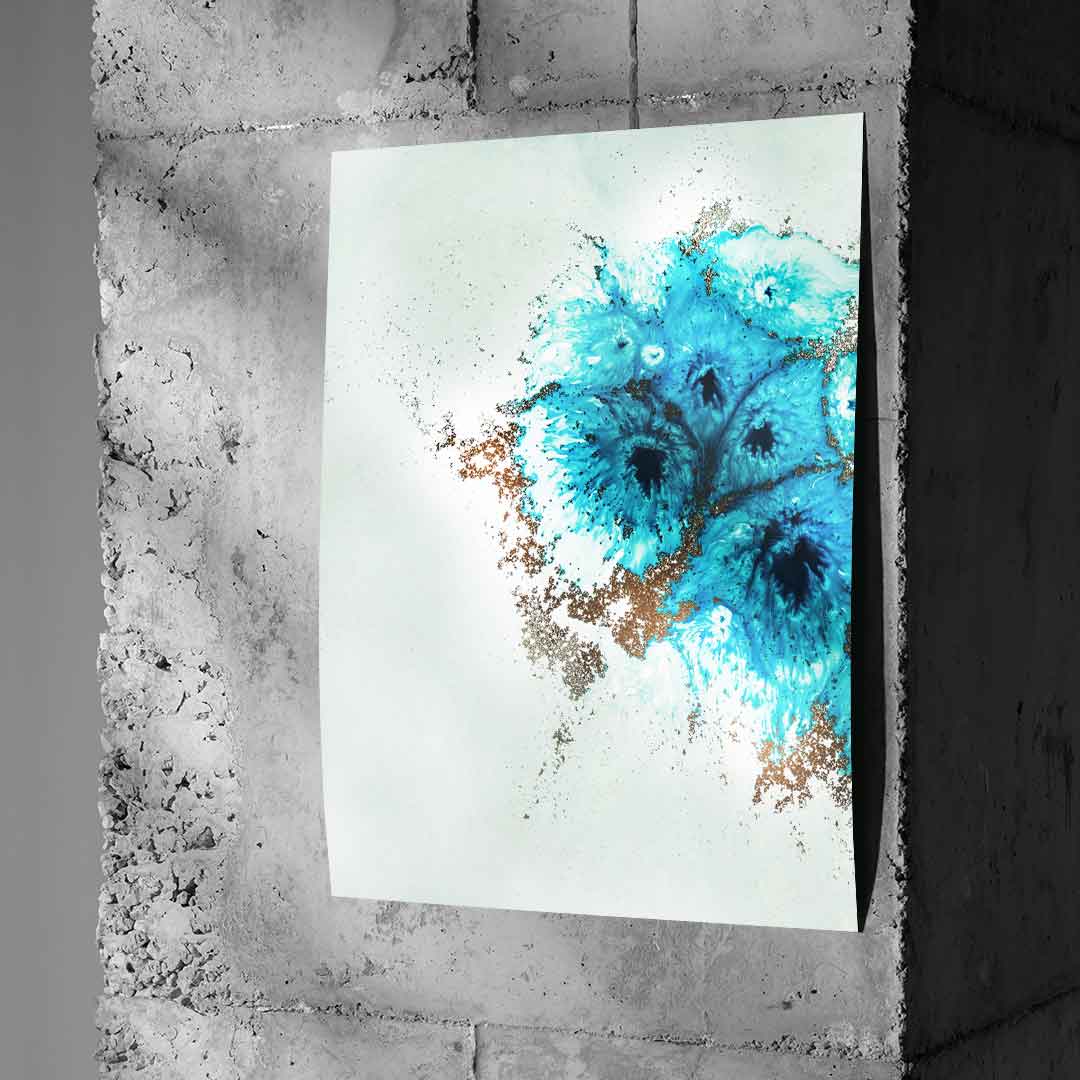 Aqua Aurora 1 - Poster