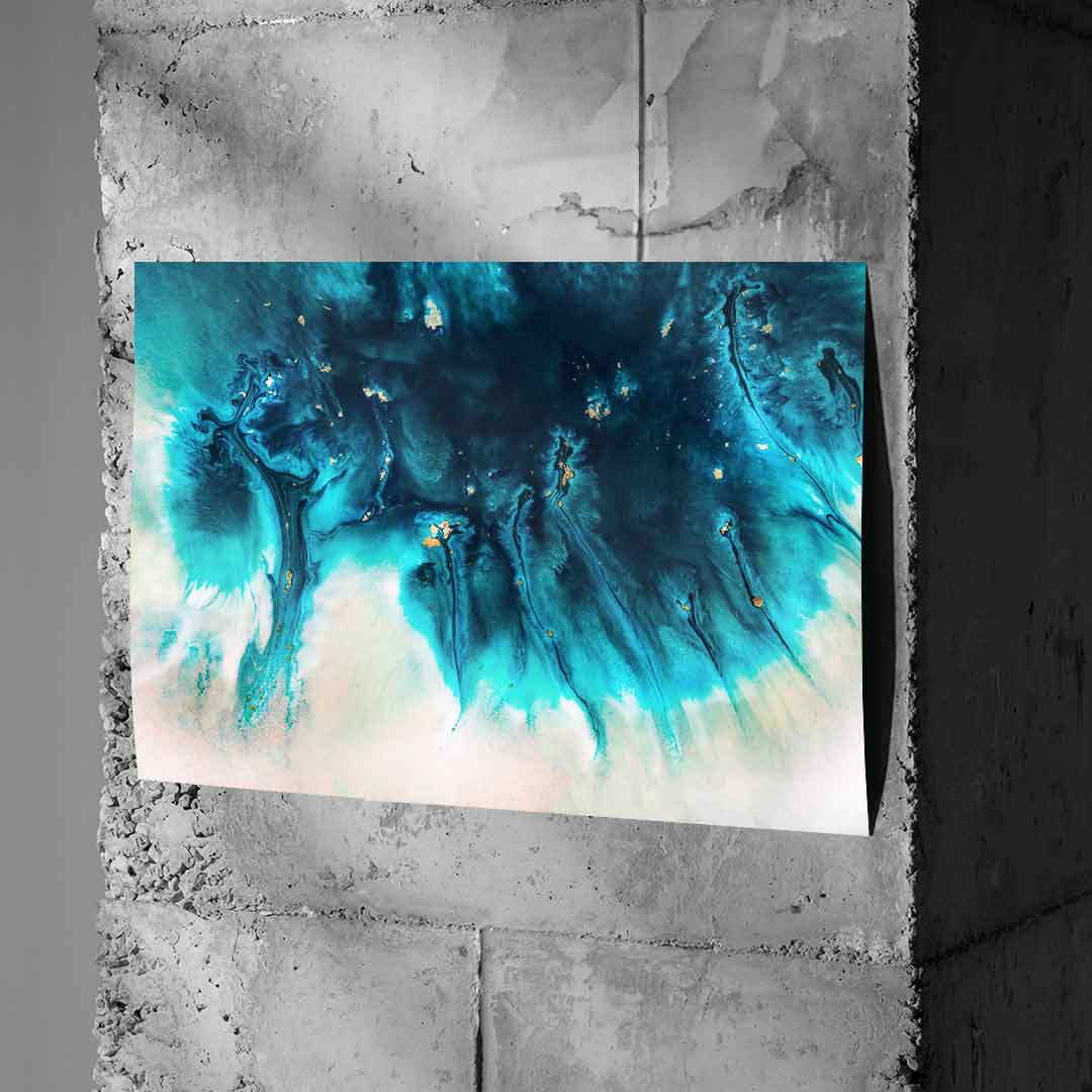 Aqua Echoes - Poster