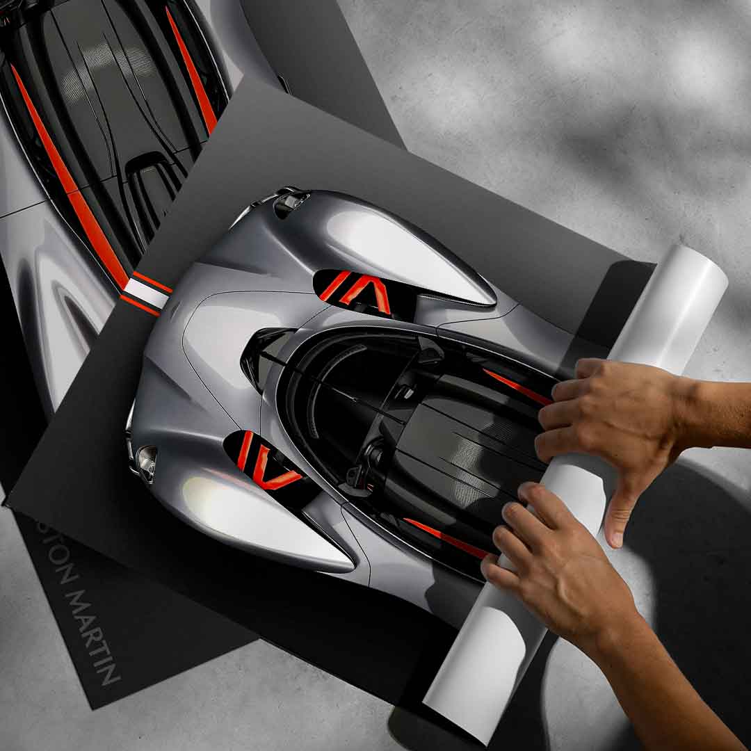 Aston Martin Valkyrie - Poster