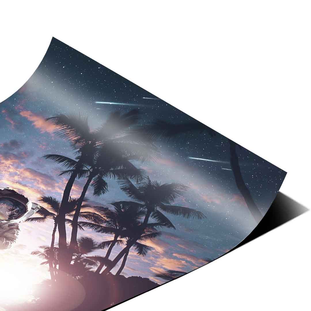 Astronaut Walk - Poster