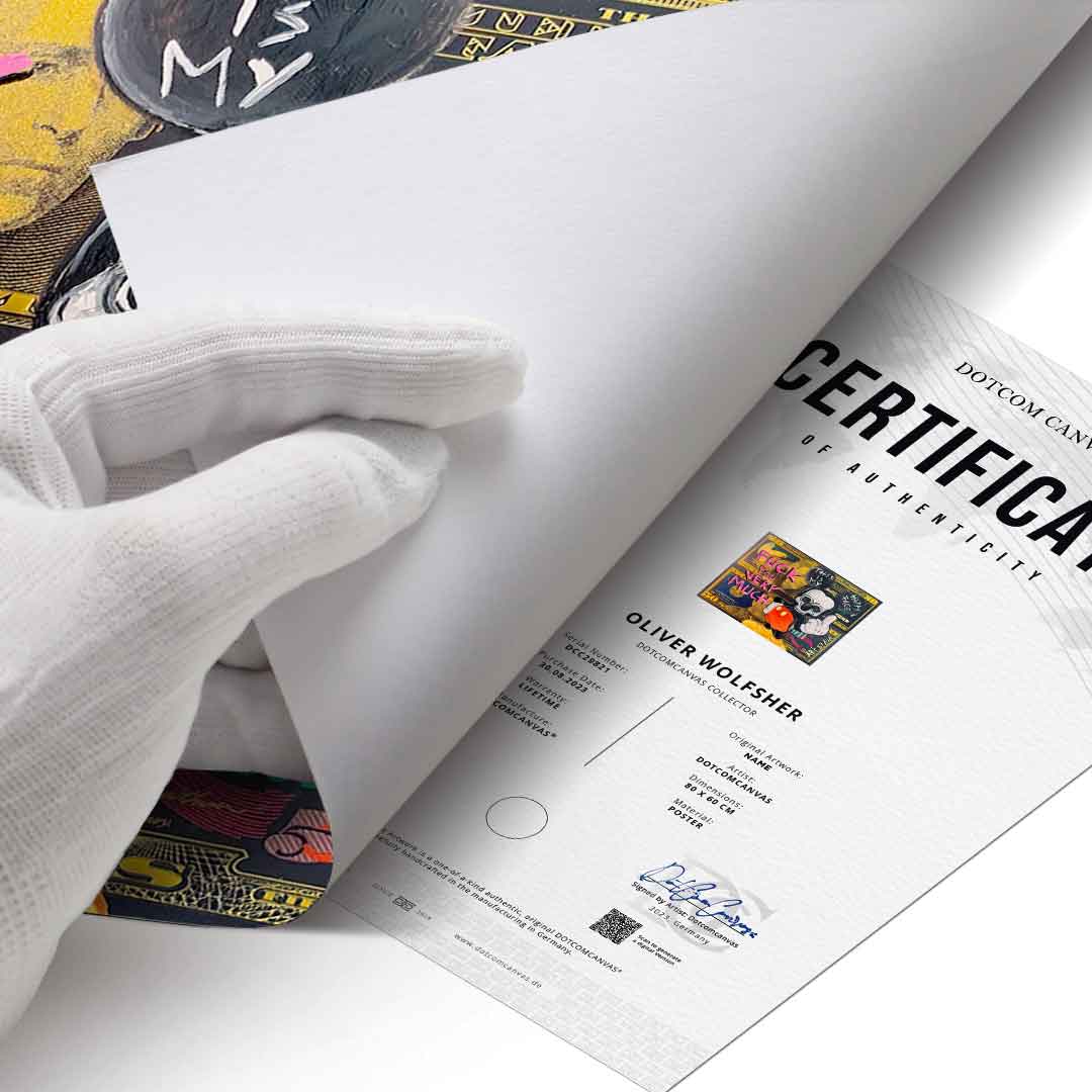 Badass Comic Mouse - Poster