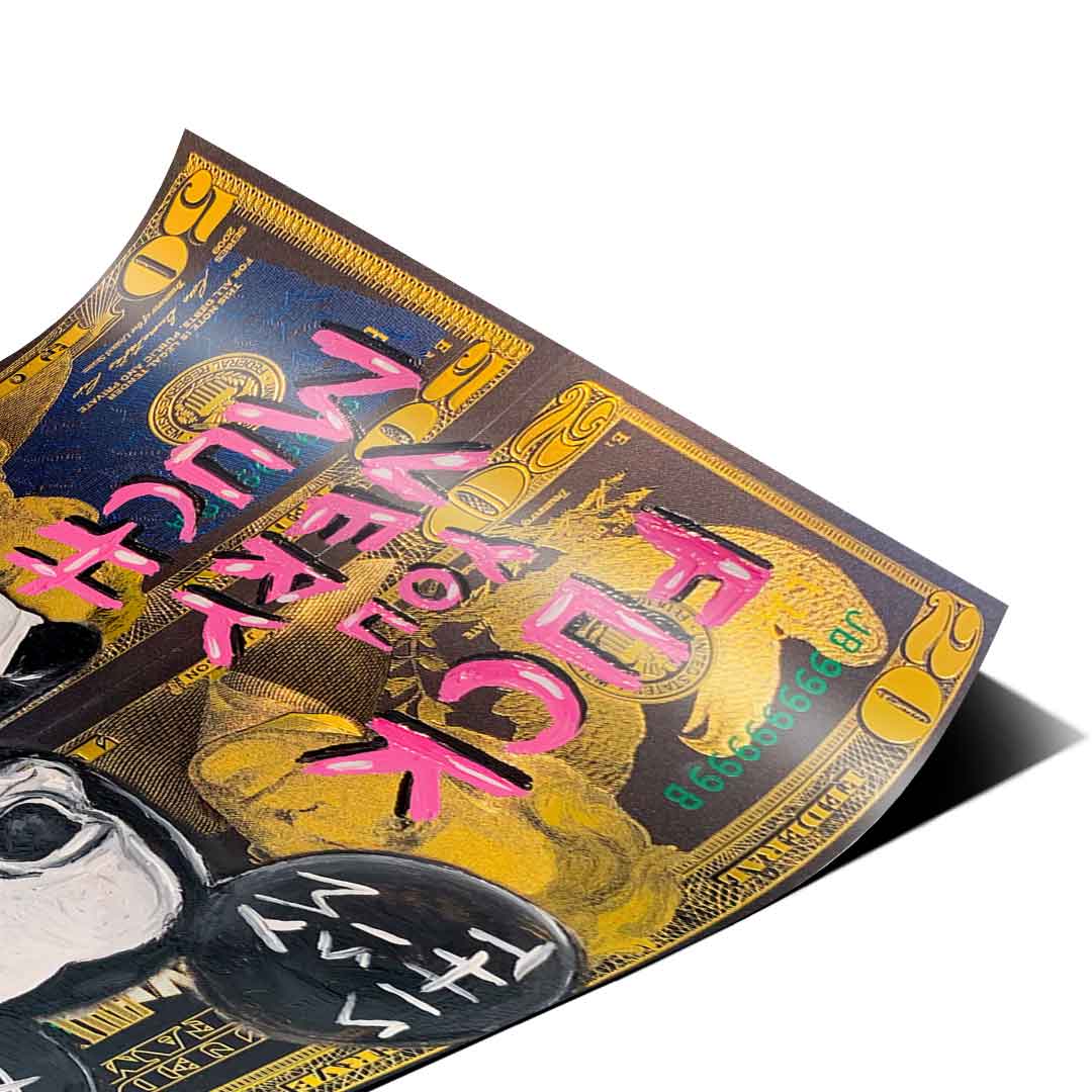 Badass Comic Mouse - Poster