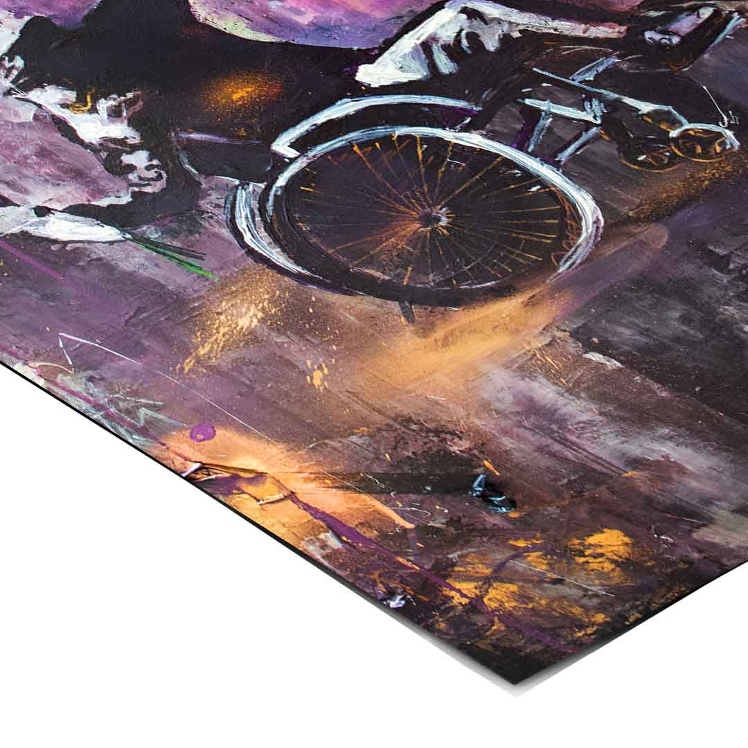 Banksy Wheelchair - Poster