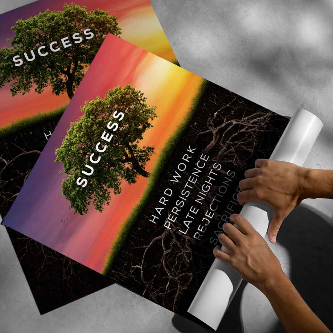 Tree of success - poster