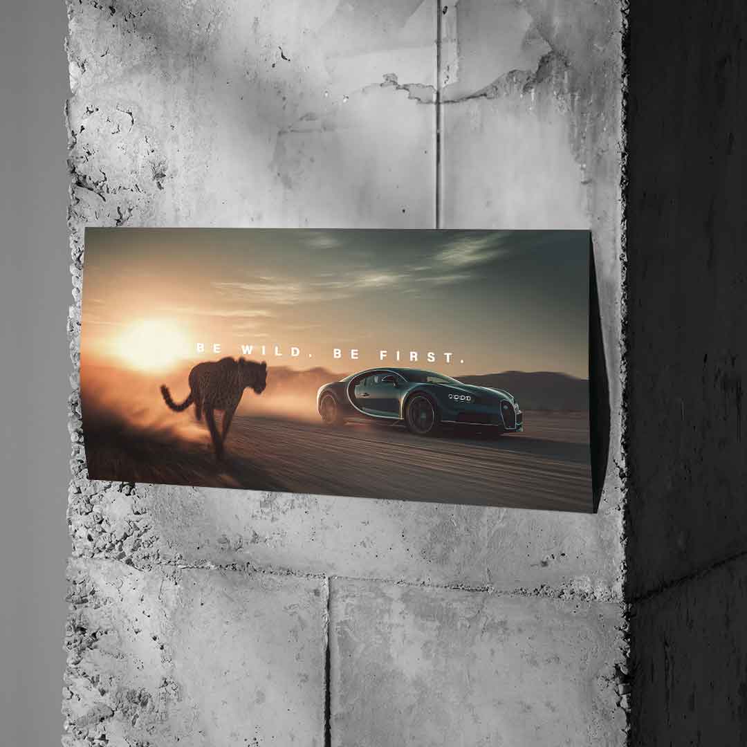 Be Wild (Bugatti) - Poster