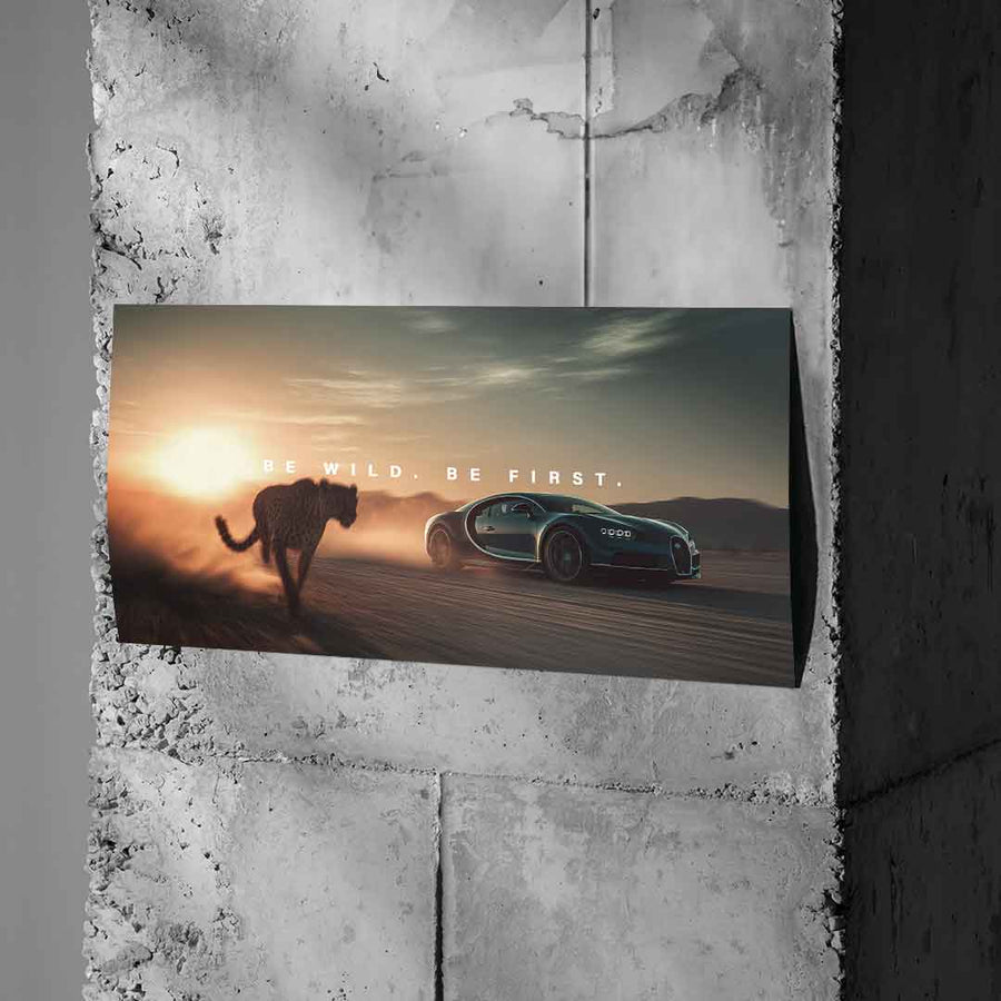 Be Wild ( Bugatti ) - Poster