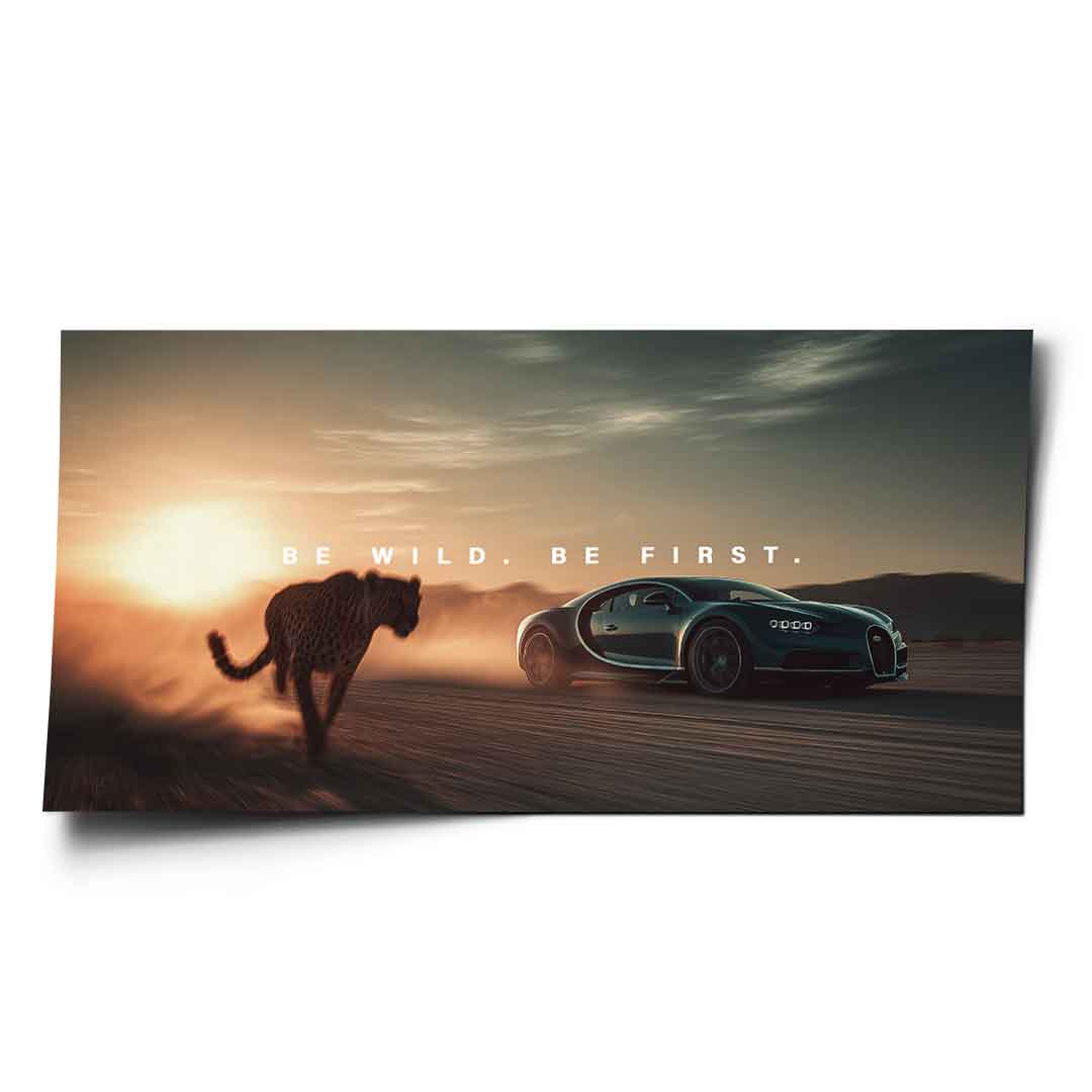 Be Wild (Bugatti) - Poster