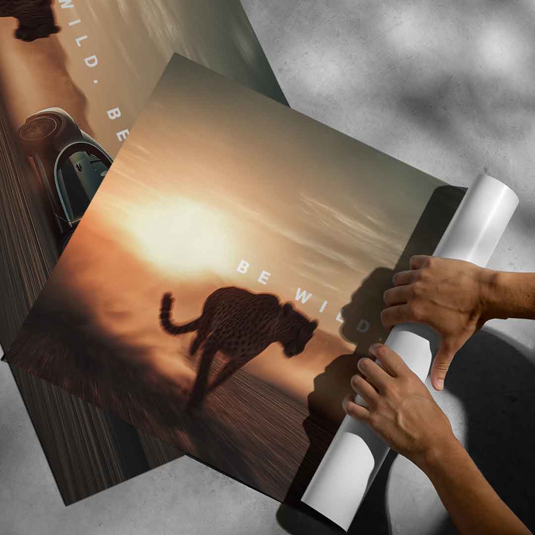 Be Wild (Bugatti) - Poster