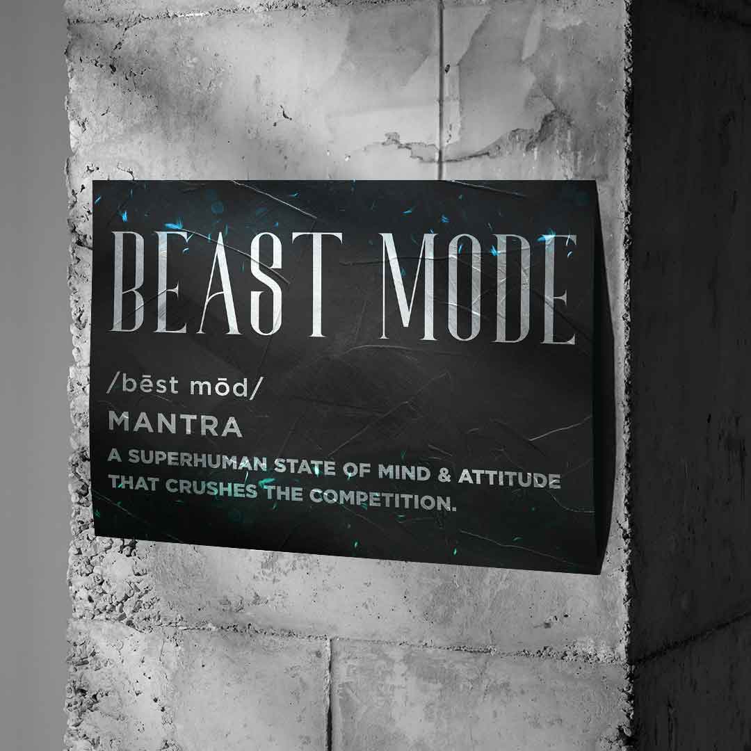 Beast Mode - Poster