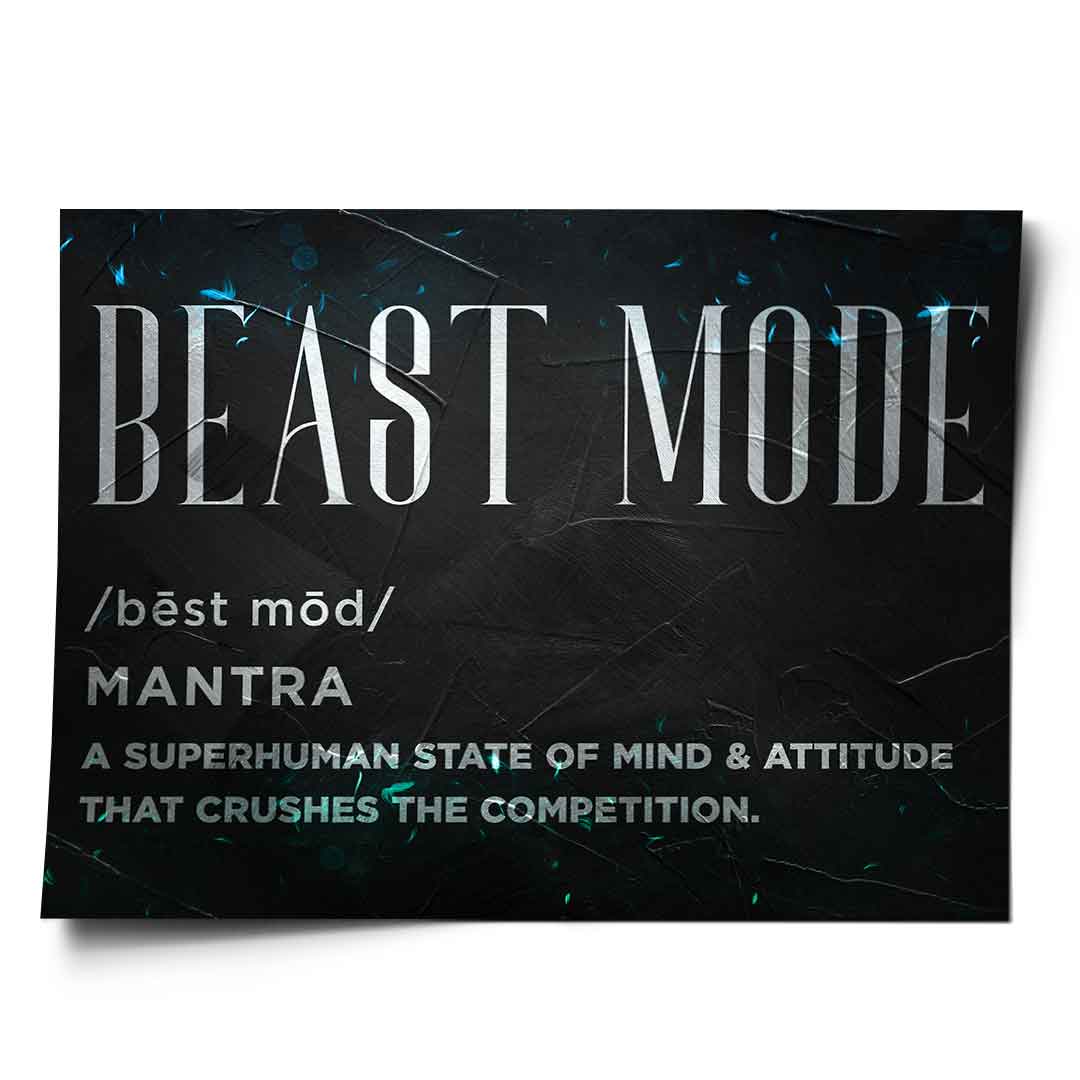 Beast Mode - poster