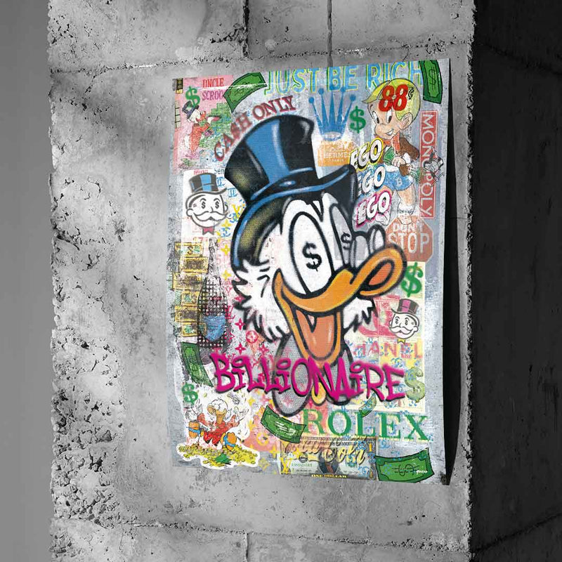 Billionaire Scrooge - Poster