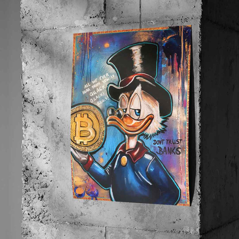 Bitcoin Duck - poster