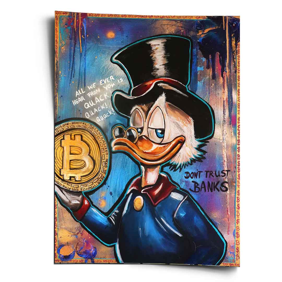 Bitcoin Duck - Poster