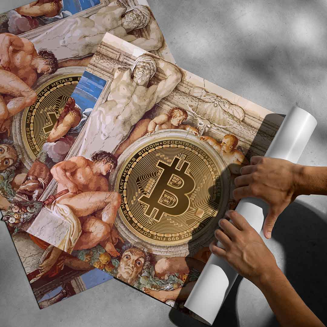 Bitcoin History - Poster