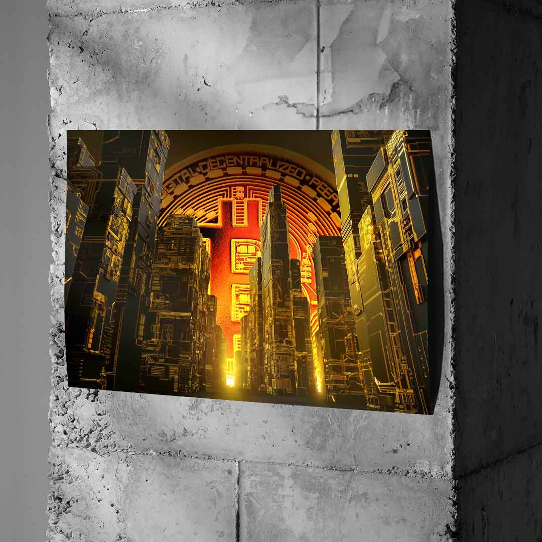 Bitcoin Matrix - Poster