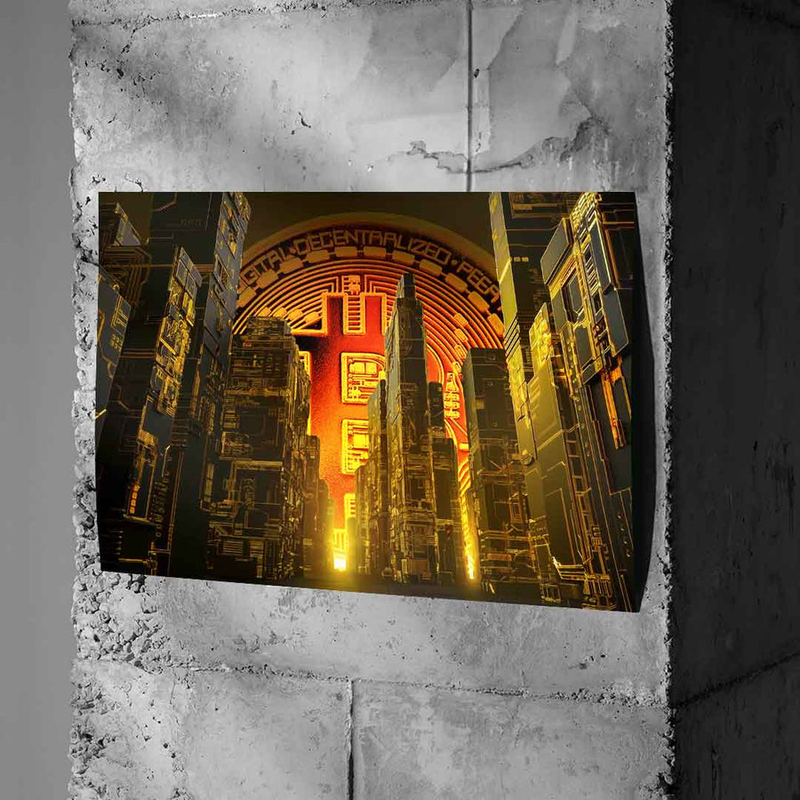 Bitcoin Matrix - Poster