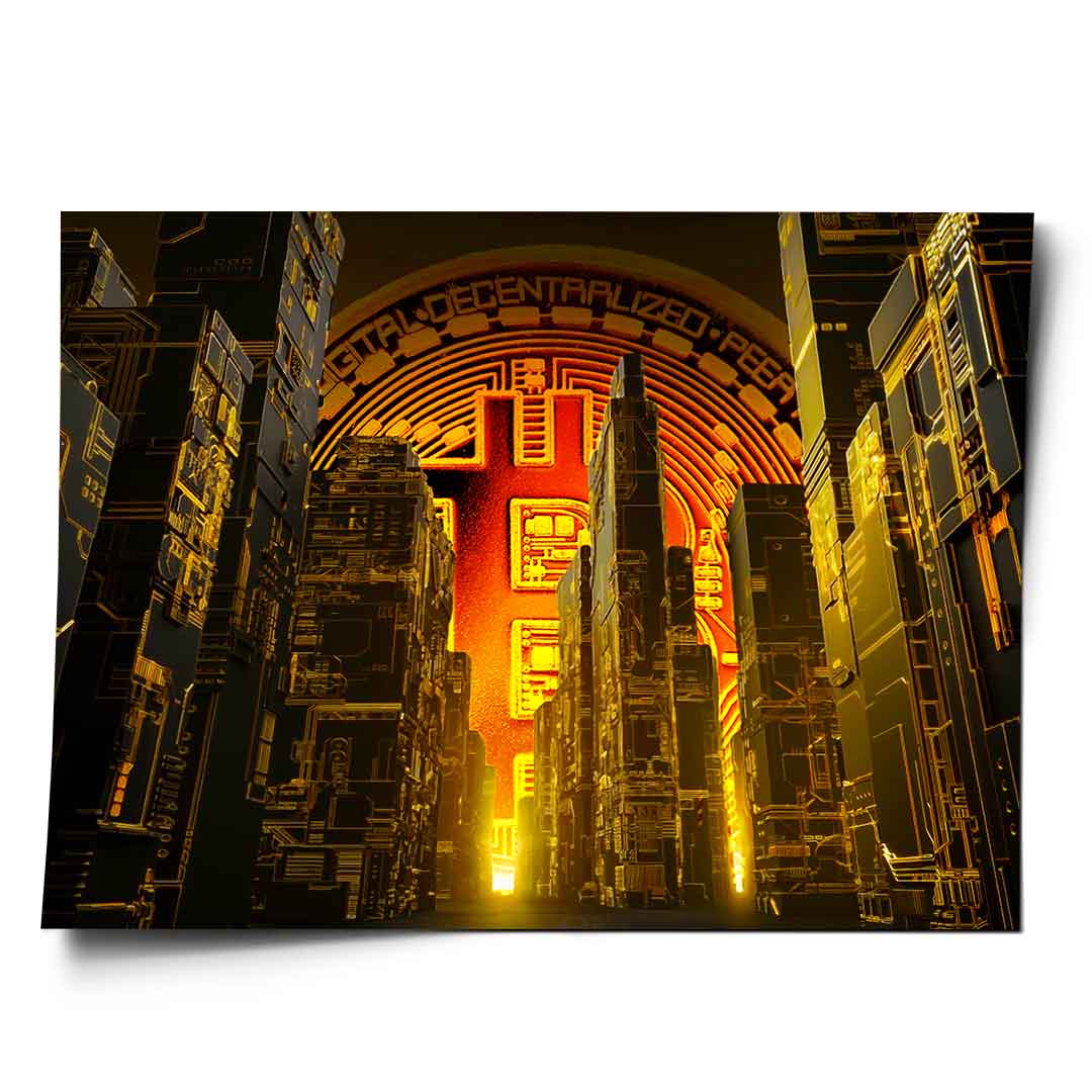 Bitcoin Matrix - Poster