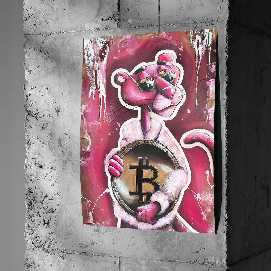 Bitcoin Panther - poster