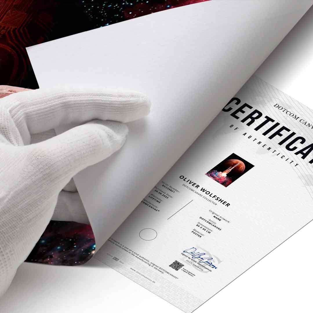 BITCOIN ROCKET - Poster